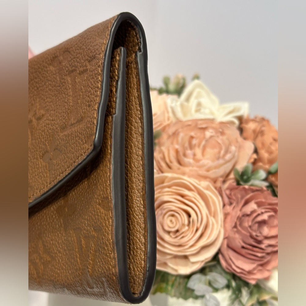 Louis Vuitton Sarah Wallet Empreinte Brown - Picture 5 of 15